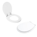 Ver imagem 2 de Assento Sanitário Tampa de Vaso Branco Mdf Laqueado Avalon para Bacia Ideal Standard