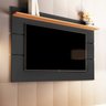 Conjunto para Sala de Estar com Rack, Painel para TV Aparador Buffet Móveis Germai - 5