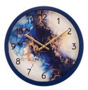 Ver imagem 1 de Relógio de Parede em Alumínio Azul Herweg 6737