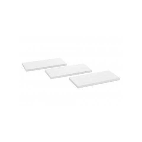 Prateleira MDF 50 x 15 cm Kit 3 Peças Eví Decor