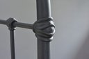 Ver imagem 5 de Cama de Ferro Patente King - Sem Peseira - Preto fosco