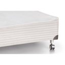Ver imagem 3 de Cama Box Base Solteiro Gold Star Vitagel White (78x188x23) - Castor