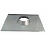 Rufo colarinho de telhado galvanizado para chaminé de 115 mm de diâmetro - 1
