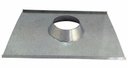 Ver imagem 1 de Rufo colarinho de telhado galvanizado para chaminé de 115 mm de diâmetro