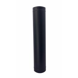Duto preto para chaminé de 130 mm de diâmetro - 1