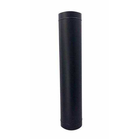 Duto preto para chaminé de 230 mm de diâmetro