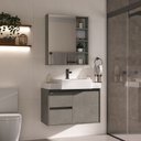 Ver imagem 1 de Conjunto para Banheiro Valentina 80cm - Fabribam Gabinetes