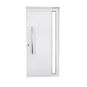 Ver imagem 1 de Porta Pivotante de Alumínio Branco com Puxador e Vidro Linha 30 Roma - Esquerda / 210 x 120