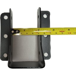 Kit Suportes Viga Parede Pergolado Madeiramento 5x10 - 04 Pç ALPHA CORTE E DOBRA BARROTE_05x10x2mm - 3