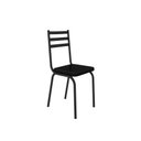 Ver imagem 4 de Conjunto Mesa de Jantar Tubular com 6 Cadeiras 118 Malva Tampo Bp 136cm Nature - Movelpolo