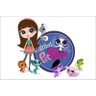 Painel Decorativo Festa Littlest Pet Shop #02 - 180x120 - 1