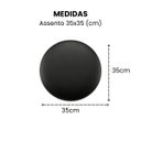 Ver imagem 3 de Assento Reposição Cadeira Cozinha 35 cm:Preto