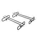 Ver imagem 1 de Suporte Porta Taça Suspenso Organizador Armário Preto