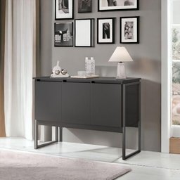 Balcão Buffet Bolzano Preto Onix - 1