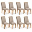 Ver imagem 3 de Conjunto 8 Cadeiras para Sala de Jantar Luisa