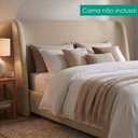 Ver imagem 2 de Cabeceira Casal 140 cm Greta com Frame Linho Sl 65 Peer