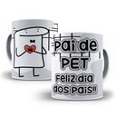 Ver imagem 1 de Caneca Flork de Porcelana Pai de Pet – Surpreenda Seu Pai com Estilo e Humor