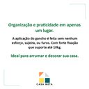 Ver imagem 6 de Gancho De Parede Adesivos 5 Posições Pendurar Roupas Chaves