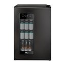 Ver imagem 2 de Cervejeira Expositor Vertical Hq 100 Litros Frost Free Inox Titanium Hq-100cevpvffi 127v