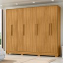 Ver imagem 1 de Guarda Roupa Casal Grande Amplo 233cm para Dormitorio Premium