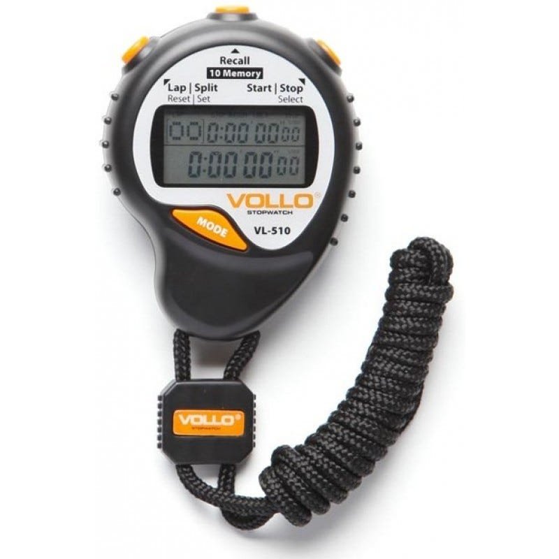 Cronômetro Profissional VOLLO VL-510 Com Alarme e Relógio - 1