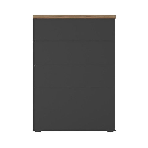 Conjunto Escritório Artany: Mesa e Estante c/ LED