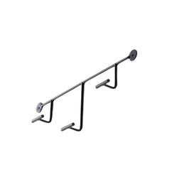 Cabideiro Estilo Industrial Decorativo Ferro de Parede - 3
