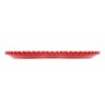 Prato Porcelana Coração Beads Vermelho Bon Gourmet 20 Cm - 2