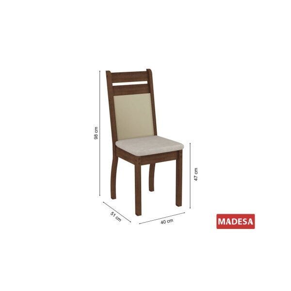 Kit 2 Cadeiras 4237x Madesa - 3
