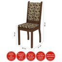 Ver imagem 2 de Kit 2 Cadeiras 4238x Madesa