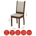 Ver imagem 2 de Kit 2 Cadeiras 4238x Madesa