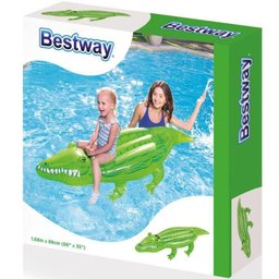 Boia Jacaré Crocodilo Inflável 168x89cm - Bestway - 3