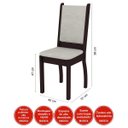 Ver imagem 2 de Kit 2 Cadeiras 4238x Madesa