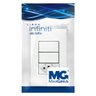 2 Interrup Simples + 1 Tomada 20a 4x2 Infiniti Margirius Cor:branco - 7
