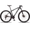 Bicicleta Aro 29 Spaceline Vega 21v Câmbios Importados Freio a Disco Preto e Prata Tam: 15 - 1