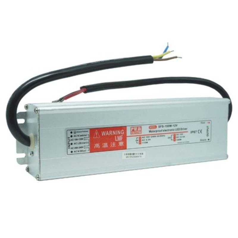 Fonte Blindada 12V 150W 12,5A Bivolt Pwm Steady SFS-150-12 IP67 Fita Led Cftv Dvr - 5