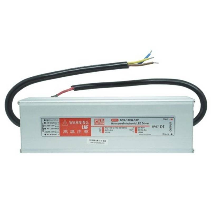 Fonte Blindada 12V 150W 12,5A Bivolt Pwm Steady SFS-150-12 IP67 Fita Led Cftv Dvr - 6