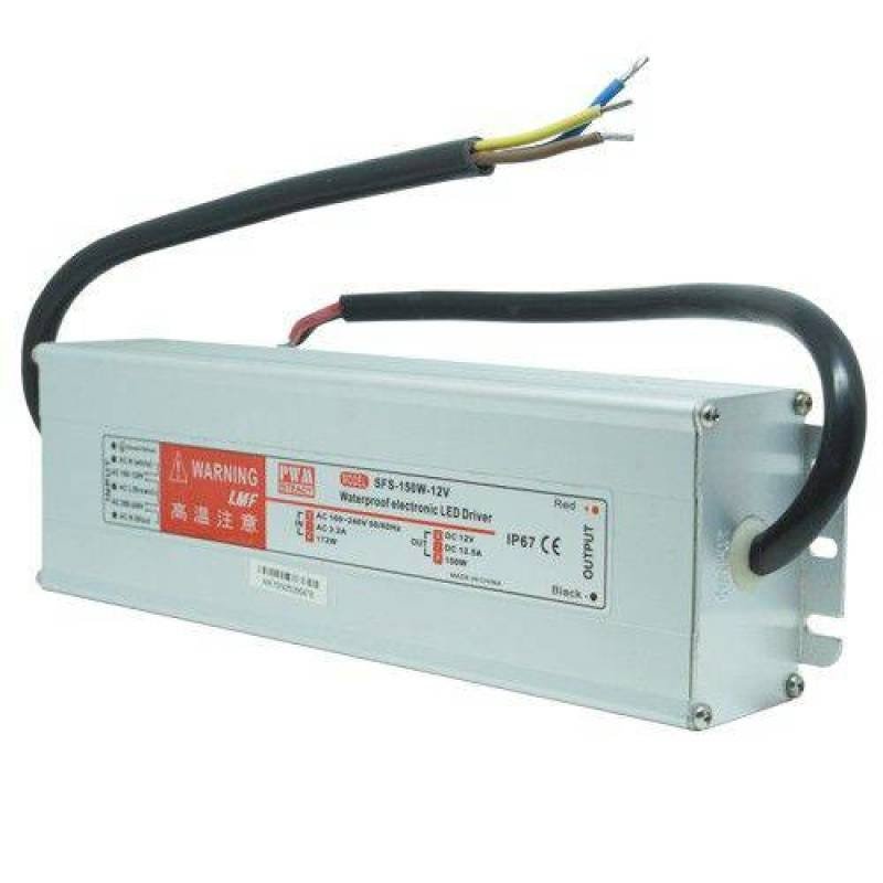 Fonte Blindada 12V 150W 12,5A Bivolt Pwm Steady SFS-150-12 IP67 Fita Led Cftv Dvr - 1