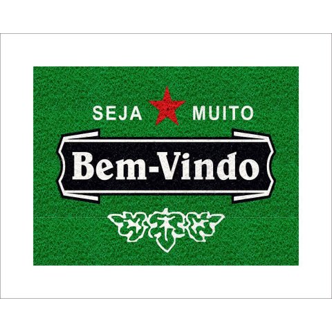 Tapete Capacho Bem-vindo Cerveja