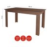 Conjunto Sala de Jantar Mesa e 4 Cadeiras Laila Madesa - 5