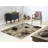 Tapete Sisal Sala Quarto Escrit. 1,50 x 2,00 Antiderrapante - Sisal S-435 Preto - 1