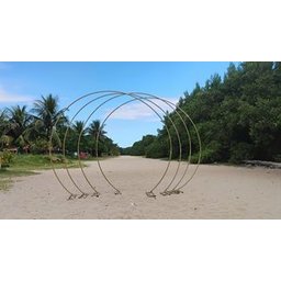Kit 2 Arco Portal para Decoração de Lojas , Estrutura para Decorar Jardim e Eventos - 1