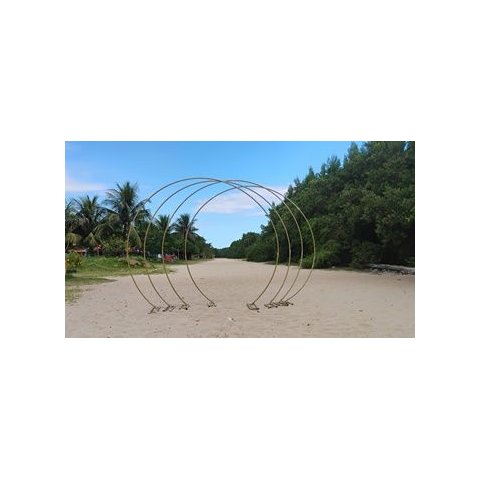 Kit 2 Arco Portal para Decoração de Lojas , Estrutura para Decorar Jardim e Eventos