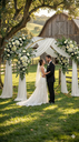 Ver imagem 7 de Kit 2 Arco Portal Castacristal para Decoração Natural de Lojas, Jardim e Eventos