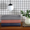 Ver imagem 2 de Lençol Casal Mescla Fusion Azul em Malha 50% Algodão 50% Poliéster Vivaldi Sul Brasil Vivaldi Fusion