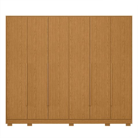 Guarda Roupa Mercure com 6 Portas e 6 Gavetas Albatroz