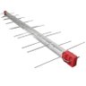 Antena Digital 4K Log Periódica 28 Elementos Digital Uhf e Mastro Articulável 50 Cm Capte - 2
