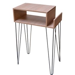 Estante Rack para Toca Discos de Vinil Lps com Pé de Ferro - 6
