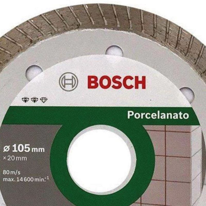 Disco Diamantado Bosch Turbo para Porcelanato 105mm x 20mm - 2