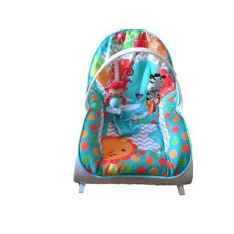 Cadeira de Descanso Musical com Móbiles e Balanço Coloy Baby -Azul - 2